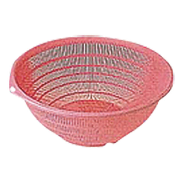 P.P 弁慶 カラーザル 20cm ピンク（040076）07-0127-0110ザル ざる 下ごしらえ 水切り ベンケイ べんけい