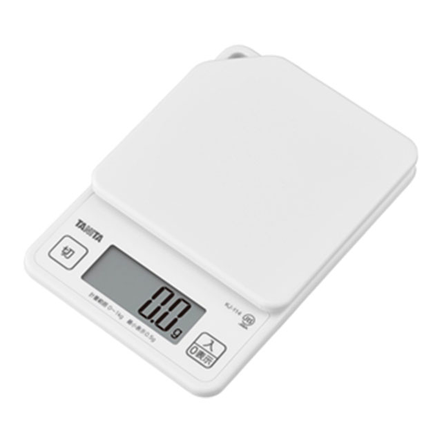 スペック ブランド　 タニタ シリーズ　 デジタルクッキングスケール サイズ　 120×170×H27mm 容量　 秤量：1kg 材質　 - 生産地　 中国 その他仕様　 最小表示0.5g 備考　 - 管理コード　 管理コード：125344 JANコード：4904785717206