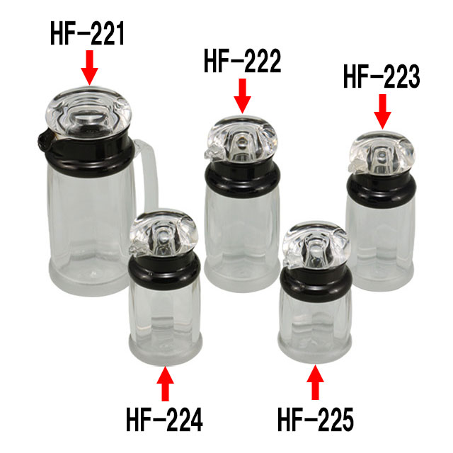 アクリル製ソースウェアシリーズ ソース入れ HF-222（192103）07-0479-0102ソース差し ソースさし ソー..