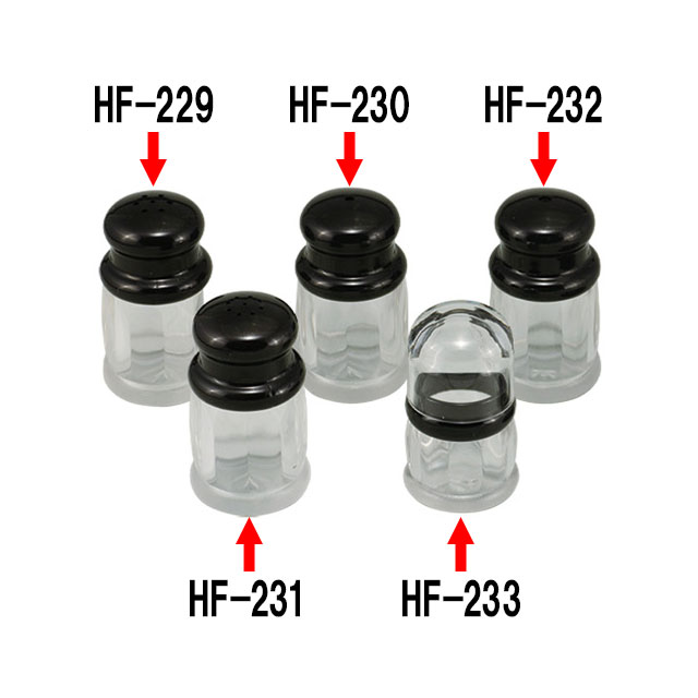 アクリル製ソースウェアシリーズ 胡椒入れ HF-232（192110）07-0479-0109調味料入れ 醤油入れ 醤油さし..