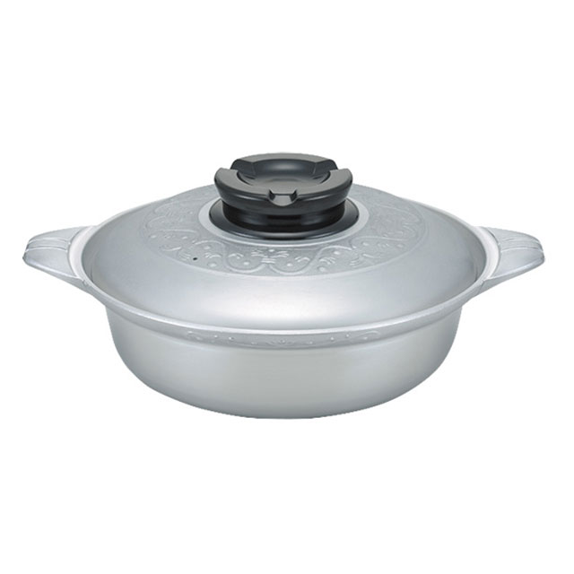 Ih Incompatible - 業務用 マイスター ちり鍋 30cm（291251）07-0553-1103チリ鍋 軽くて丈夫なアルミ製卓上鍋
