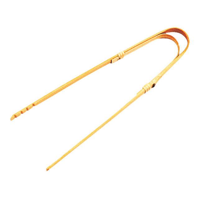 曲げトング 小（604441）07-0226-1701竹トング 曲トング ターナー トング 万能トング