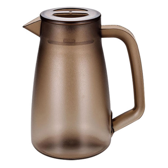 UK PC ウォーターポット 一体成形 スモークブラウン 2.2L（609093）07-0467-0304ウォーターピッチャー ..