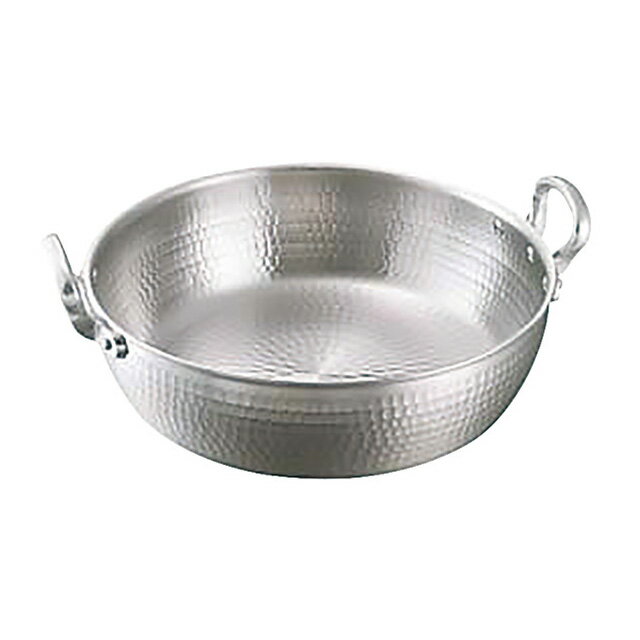 中尾アルミ アルミ打出揚鍋 30cm 6.1L（002049）07-0087-0304揚鍋 揚げ鍋 天ぷら鍋 揚なべ アルミ製 ア..