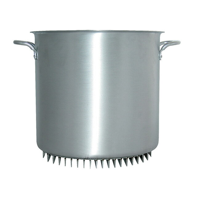 エコライン 寸胴鍋 33cm 27L（007219）07-0010-0102ラーメン寸胴鍋 アルミ寸胴鍋 アルミ鍋 スープ