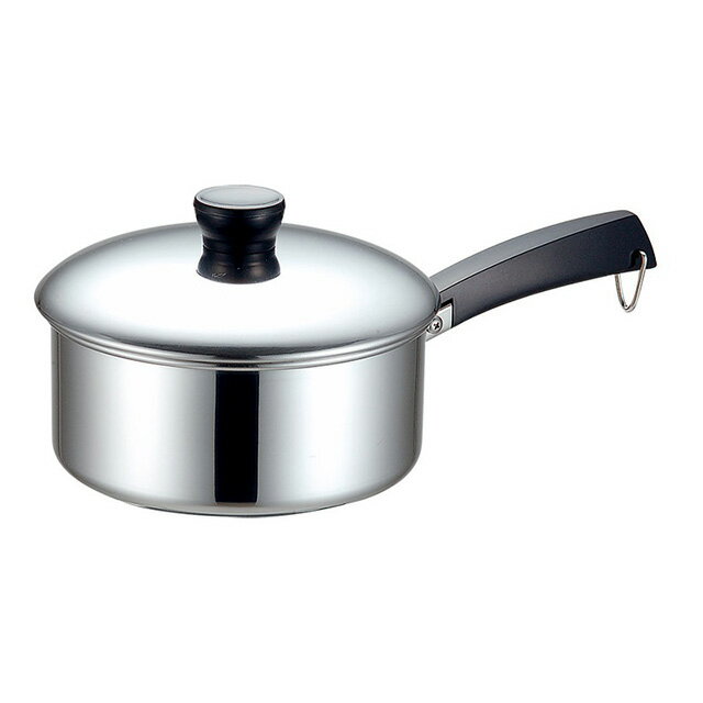 乐天商城 - KO 18-0 ソースパン 20cm 2.8L（014067）07-0080-0505ソースポット片手鍋 ソテーパン シチューパン