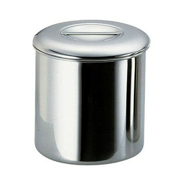 KO 18-8 キッチンポット内蓋式 12cm 1.3L（015077）07-0104-0406保存容器 保存缶 ポット タッパー ストック容器