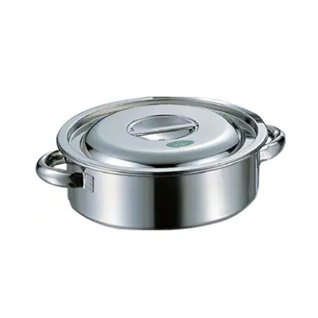 AG 18-8 外輪鍋 51cm 36.0L（015176）07-0072-0809両手鍋 半寸胴鍋 ステンレス 燕三条 日本製