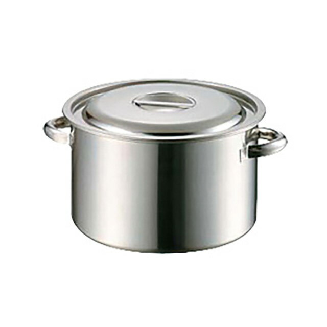 AG モリブデン 半寸胴鍋 42cm 38.0L（015191）07-0072-0506ガス火専用 半寸胴 半寸胴鍋 モリブデン 寸..