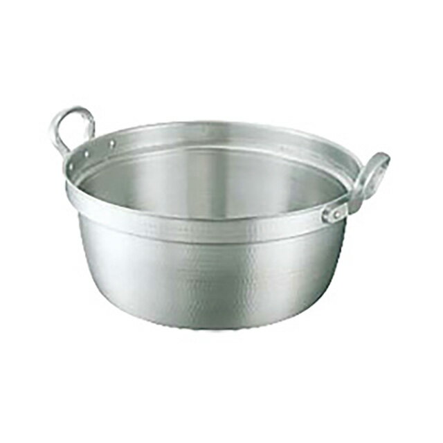 36 cm〜 - 中尾アルミ キングアルミ 料理鍋 60cm 60.0L（017012）07-0083-0912料理なべ ナベ 調理用鍋 両手鍋 アルミ 段付鍋