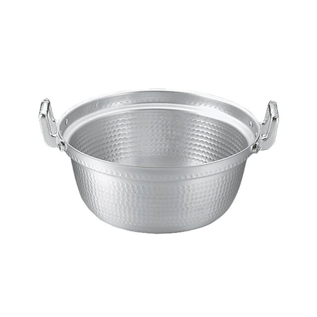 KO アルミ段付鍋 42cm 20.0L（017031）07-0084-0107段付き鍋 料理鍋 フライパン 両...