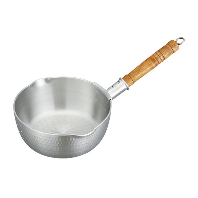 中尾アルミ キングヤットコ 雪平鍋 目盛付 22.5cm 2.9L（019064）07-0092-0706行平鍋 片手鍋 アルミ アルミ鍋 ゆきひら