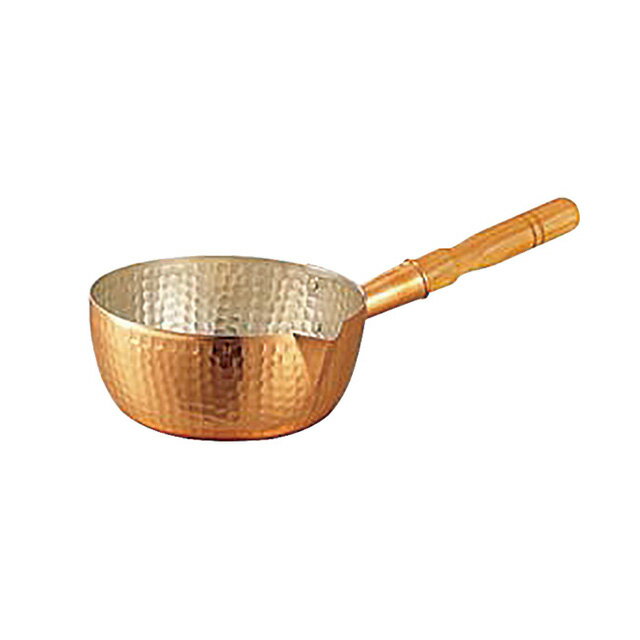 銅 雪平鍋 18cm 1.35L（019084）07-0092-1102銅片手鍋 銅雪平鍋鍋 行平鍋 片手鍋 銅鍋 銅製