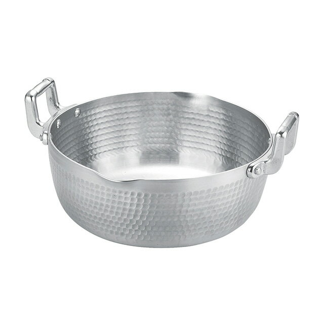 KO アルミ 両手雪平鍋 33cm（k-019150）07-0083-1003電磁雪平鍋 行平鍋 片手鍋 IH 電磁調理器対応