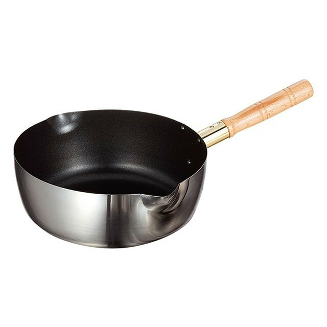 AG 電磁雪平鍋 シルクウェアー 20cm 2.1L（019205）07-0091-0603電磁雪平鍋 行平鍋 片手鍋 IH 電磁調理..