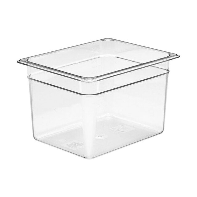 キャンブロ フードパン クリアー 200mm 1/2（033051）07-0135-0121ホテルパン バット ディスプレイ容器..