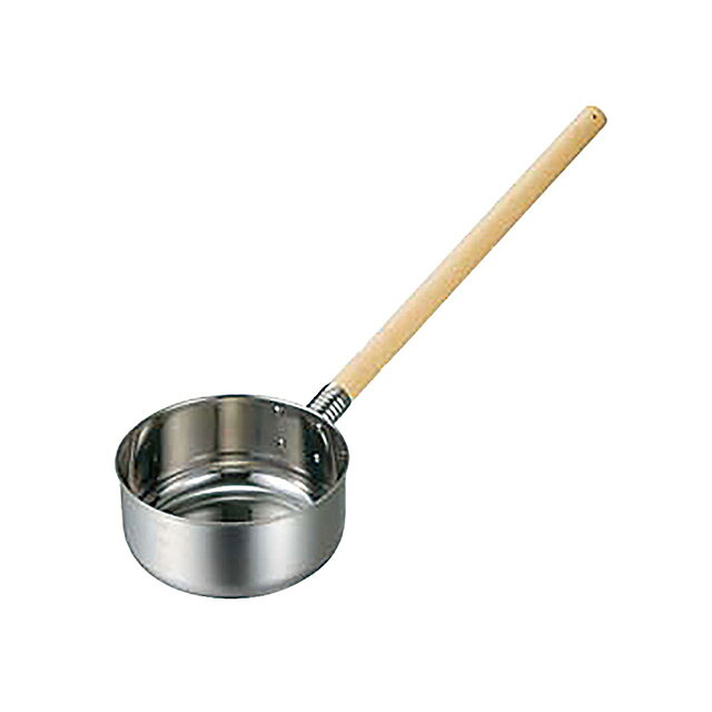 Soup Ladle （Holed） - IKD 18-8 抗菌 水杓子 14cm 1.0L（052118）07-0284-0303レードル お玉 杓子 しゃもじ おたま 料理道具