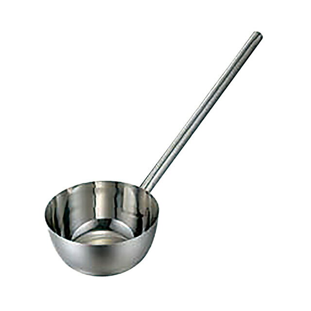 Rakuten - 18-8 パイプ柄ひしゃく 15cm 1.2L 柄25cm（052312）07-0284-0101水杓子 汁杓子 しゃくし ひしゃく レードル お玉