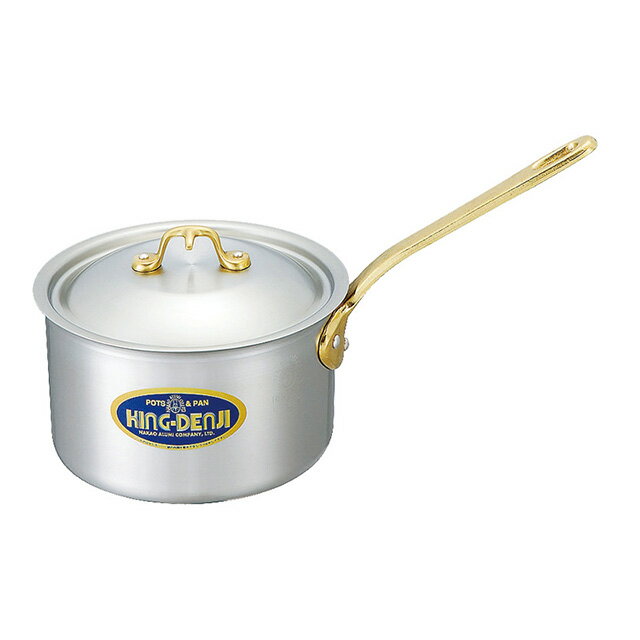 中尾アルミ キングデンジ 片手鍋 30cm 11.8L（349030）07-0068-0406プロが認めたIH鍋 驚異の熱伝導率 n..