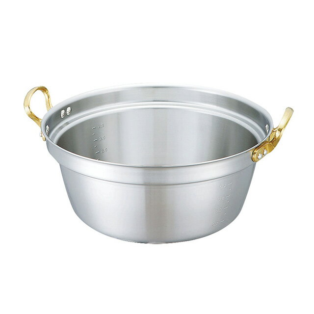 中尾アルミ キングデンジ 料理鍋 33cm 11.0L（350050）07-0083-0102料理なべ ナベ 調理用鍋 両手鍋 ア..