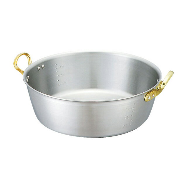 中尾アルミ キングデンジ 揚鍋 30cm 5.5L（350066）07-0068-0803プロが認めたIH鍋 驚異の熱伝導率 揚げ鍋 天ぷら