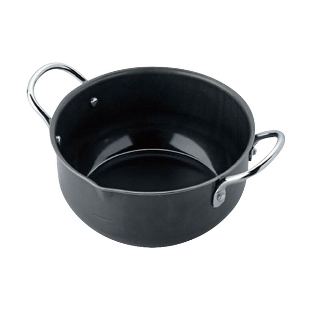 鉄なべ流 ミニ揚げ鍋 16cm（002157）07-0088-0801天ぷら鍋 揚鍋 揚げ鍋 天ぷら 鍋 なべ ナベ 鉄鍋