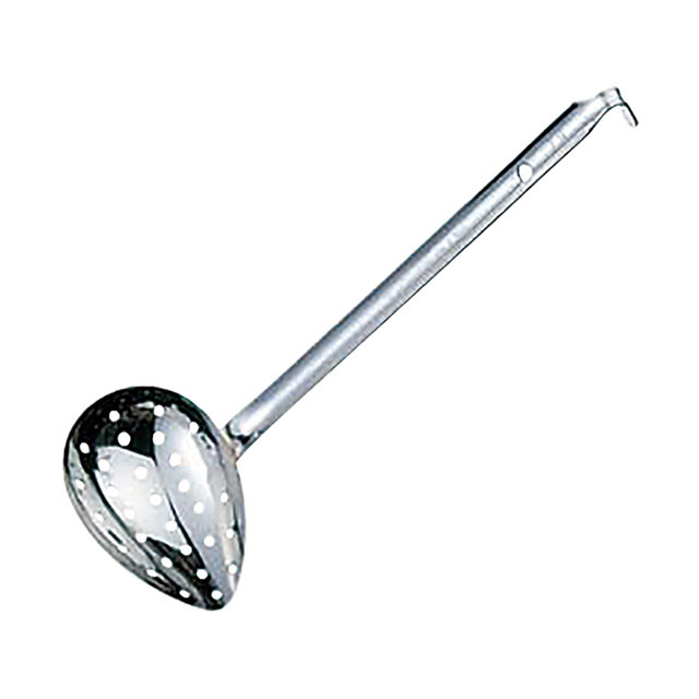 エコクリーン 18-8 横口スキンマー 90cc（054308）07-0161-0305レードル 穴あきおたま おたま お玉 ス..