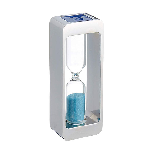 砂時計 メタリック 70304（128189）07-0357-08013分計 測定 ストップウォッチ タイマー