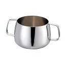 UK 18-8 Bシュガーポット 200cc(162016)07-0471-0401砂糖入れ シュガー入れ 喫茶用品 おしゃれ