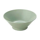 青磁 新形たんめん丼CS-14(313005)07-0592-0301丼ぶり どんぶり 麺鉢 メラミン食器 施設 給食用