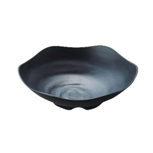 ビュッフェ UL-2675 BKM 26cm 盛鉢 黒 MT（319407）07-0511-1002メラミン食器 わっ食器 ビュッフェ皿 バイキング