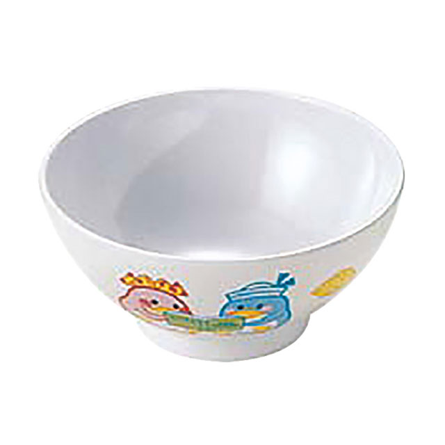 メラミンお子様食器 「ベンアンドベティー」飯碗 BB-5（322019）07-0600-0701子供用食器 キッズ メラミ..