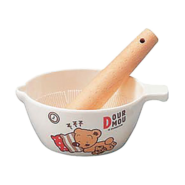 乳鉢 乳棒付 「デュールムー」 メラミンお子様食器 台和 MC-18-DM（322061）07-0602-0701子供用食器 キ..