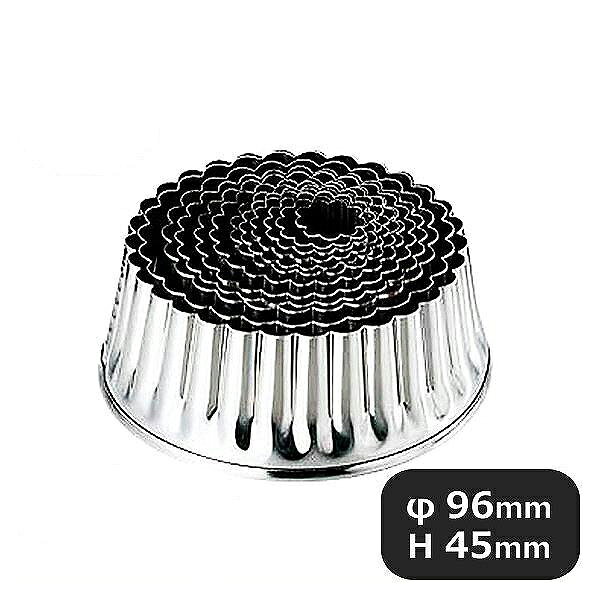 18-8パテ抜 菊 No.12 (082047) 商品詳細 シリーズ - アイテム 細工セット サイズ 内径96mm 高さ45mm素材 18-8ステンレス18-8パテ抜 菊 No.12 (082047)