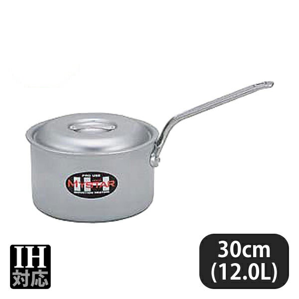 Sauce Pans - プロマイスターIH 深型片手鍋 30cm 12.0L（007164）07-0071-0505業務用