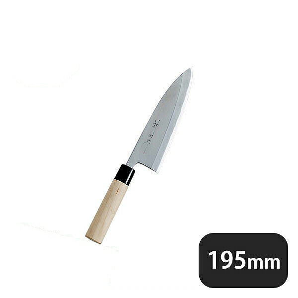 神田作 PC桂柄出刃 195mm（129124）07-0247-0104業務用
