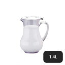 ユキワ UK ウォーターピッチャーステンリッド S.S フタ付 1.4L(PUOB301)YUKIWA 03031000YUKIWA バー用品