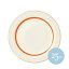 カントリーサイド 25.5cm ディナー皿 ソーバーオレンジ 6枚セット KOYO コーヨー（13425003）洋食器 業務用食器