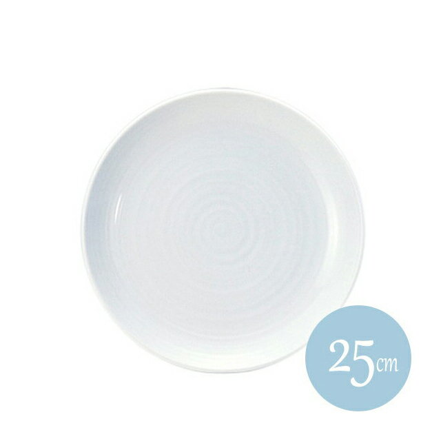 乐天商城 - えでぃー 25cm 丸皿 6枚セット KOYO 光洋陶器（17300003）皿 食器 プレート 白 おしゃれ レストラン 洋食器 和食器