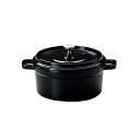鉄製ココット/ホーロー仕上 ブラック 16.5cm 6個セット KOYO コーヨー(S9953004)洋食器 業務用食器