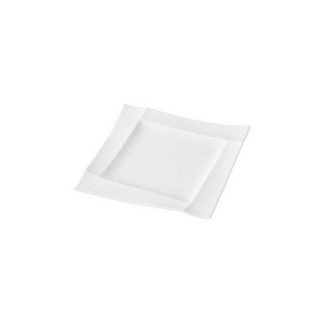 Square Plates - ミヤマ イゾラ 18cm スクエアプレート 6枚セット 深山陶器 miyama（59-013-101）食器 プレート 皿