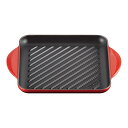 ル・クルーゼ グリル・カレ 20205 24cm チェリーレッド(AGLB502)1-0087-0102グリルパン ホットプレート LE CREUSET