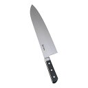 堺菊守 日本鋼 口金付 巾広厚口牛刀 30cm(AKK9002)1-0314-0302肉包丁 肉屋の包丁 牛刀包丁 シェフナイフ 牛刀