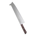 すべり止め付冷凍庖丁 白銀安来鋼 33cm(ALI23033)1-0340-2102冷凍庖丁 冷凍切 冷凍包丁 特殊包丁 スライサー
