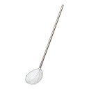 TS パイプ柄給食用すくい網 スイノー型 特大 細目 柄長100cm(ASI3614)1-0201-0404
