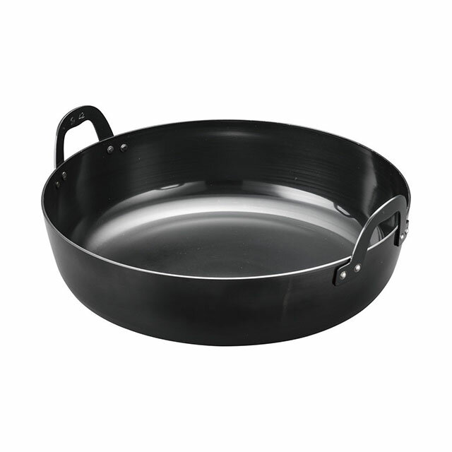 SA鉄 厚板揚鍋 42cm（AAG09042）9-0430-0406