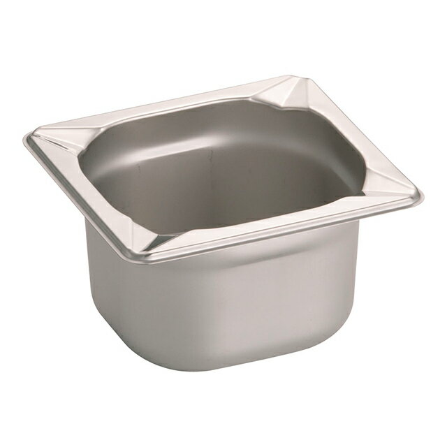 KINGO ステンレス ホテルパン 16100 1／6×100mm（AHT7332）1-0113-0129