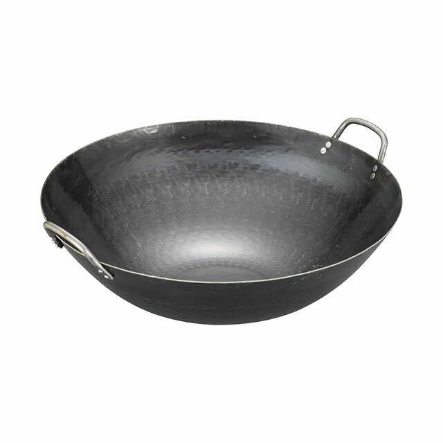 山田 鉄 打出中華鍋 48cm（ATY9348）1-0425-0608