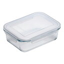 耐熱ガラス保存容器 長方形 4329 1500ml(AHZ4204)1-0239-0504
