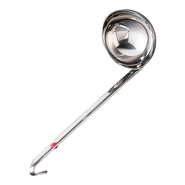 UK18-8 カラーマーカー付レードル 赤 25cc（BLCJ305）1-0462-0105